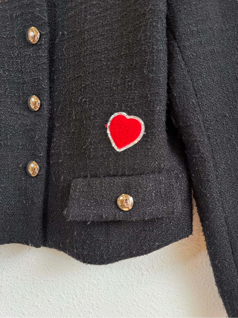 BY ANTHROPOLOGIE Tweed Patch Blazer - Picture 7 of 16